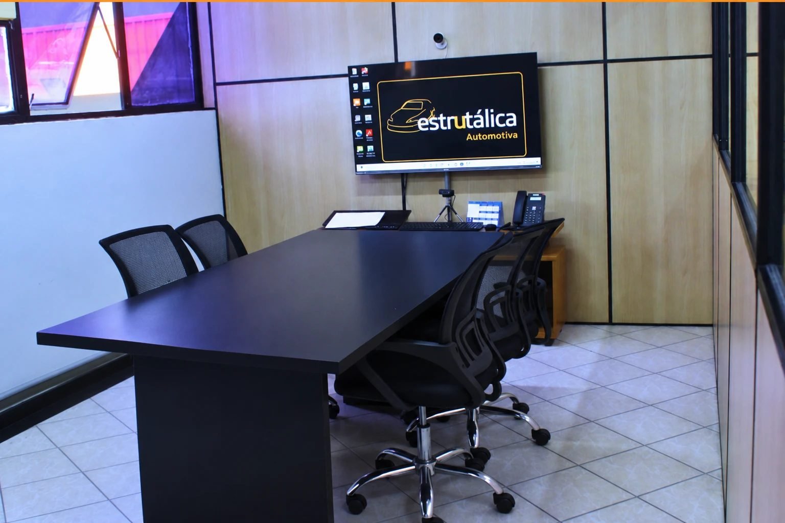 Sala de reunião da Estrutálica